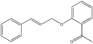 1-{2-[(3-phenylprop-2-en-1-yl)oxy]phenyl}ethan-1-one