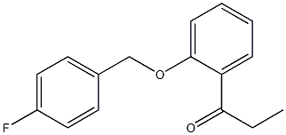 1-{2-[(4-fluorophenyl)methoxy]phenyl}propan-1-one