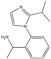1-{2-[2-(propan-2-yl)-1H-imidazol-1-yl]phenyl}ethan-1-amine