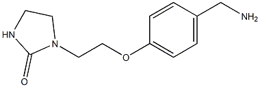 1-{2-[4-(aminomethyl)phenoxy]ethyl}imidazolidin-2-one|