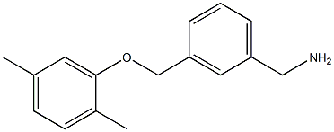 1-{3-[(2,5-dimethylphenoxy)methyl]phenyl}methanamine