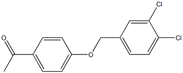 1-{4-[(3,4-dichlorophenyl)methoxy]phenyl}ethan-1-one|
