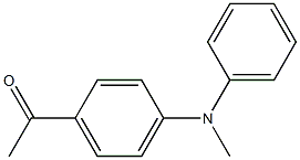 1-{4-[methyl(phenyl)amino]phenyl}ethan-1-one Structure