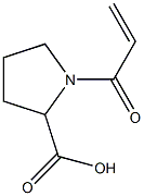1-acryloylpyrrolidine-2-carboxylic acid Structure