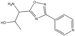 1-amino-1-[3-(pyridin-4-yl)-1,2,4-oxadiazol-5-yl]propan-2-ol|