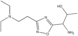  1-amino-1-{3-[2-(diethylamino)ethyl]-1,2,4-oxadiazol-5-yl}propan-2-ol