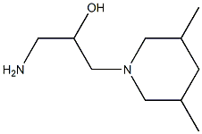 1-amino-3-(3,5-dimethylpiperidin-1-yl)propan-2-ol