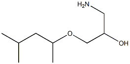 1-amino-3-[(4-methylpentan-2-yl)oxy]propan-2-ol