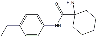 1-amino-N-(4-ethylphenyl)cyclohexanecarboxamide