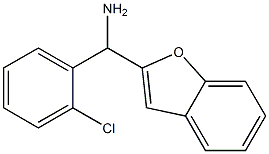 1-benzofuran-2-yl(2-chlorophenyl)methanamine