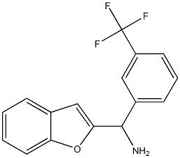  1-benzofuran-2-yl[3-(trifluoromethyl)phenyl]methanamine