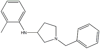 1-benzyl-N-(2-methylphenyl)pyrrolidin-3-amine|