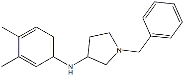  1-benzyl-N-(3,4-dimethylphenyl)pyrrolidin-3-amine