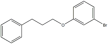 1-bromo-3-(3-phenylpropoxy)benzene Structure