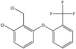1-chloro-2-(chloromethyl)-3-[2-(trifluoromethyl)phenoxy]benzene