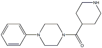 1-phenyl-4-(piperidin-4-ylcarbonyl)piperazine