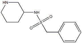1-phenyl-N-(piperidin-3-yl)methanesulfonamide Struktur
