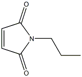 1-propyl-2,5-dihydro-1H-pyrrole-2,5-dione Structure