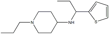 1-propyl-N-[1-(thiophen-2-yl)propyl]piperidin-4-amine