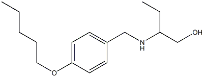 2-({[4-(pentyloxy)phenyl]methyl}amino)butan-1-ol|