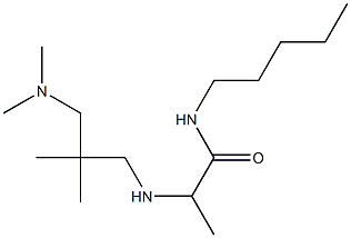 2-({2-[(dimethylamino)methyl]-2-methylpropyl}amino)-N-pentylpropanamide
