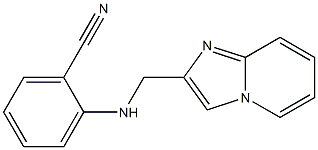 2-({imidazo[1,2-a]pyridin-2-ylmethyl}amino)benzonitrile Structure