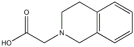 2-(1,2,3,4-tetrahydroisoquinolin-2-yl)acetic acid 化学構造式
