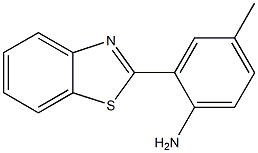 2-(1,3-benzothiazol-2-yl)-4-methylaniline Structure