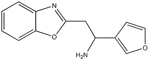 2-(1,3-benzoxazol-2-yl)-1-(furan-3-yl)ethan-1-amine