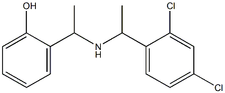 2-(1-{[1-(2,4-dichlorophenyl)ethyl]amino}ethyl)phenol Structure