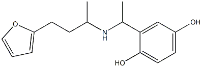 2-(1-{[4-(furan-2-yl)butan-2-yl]amino}ethyl)benzene-1,4-diol