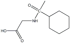  2-(1-cyclohexylacetamido)acetic acid