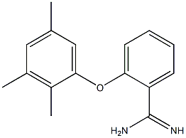 2-(2,3,5-trimethylphenoxy)benzene-1-carboximidamide Structure