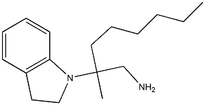 2-(2,3-dihydro-1H-indol-1-yl)-2-methyloctan-1-amine