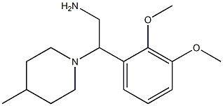 2-(2,3-dimethoxyphenyl)-2-(4-methylpiperidin-1-yl)ethanamine