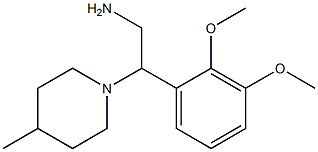 2-(2,3-dimethoxyphenyl)-2-(4-methylpiperidin-1-yl)ethanamine|