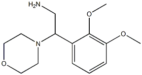 2-(2,3-dimethoxyphenyl)-2-morpholin-4-ylethanamine Structure