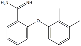 2-(2,3-dimethylphenoxy)benzene-1-carboximidamide,,结构式