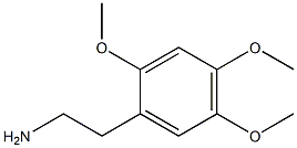 2-(2,4,5-trimethoxyphenyl)ethan-1-amine 结构式