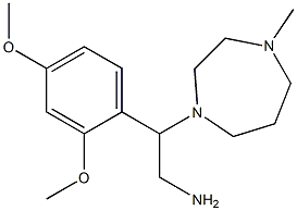 2-(2,4-dimethoxyphenyl)-2-(4-methyl-1,4-diazepan-1-yl)ethan-1-amine