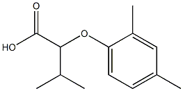 2-(2,4-dimethylphenoxy)-3-methylbutanoic acid