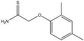 2-(2,4-dimethylphenoxy)ethanethioamide