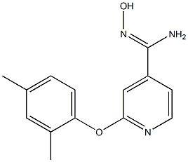 2-(2,4-dimethylphenoxy)-N'-hydroxypyridine-4-carboximidamide