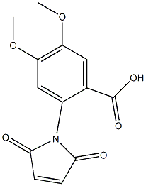 2-(2,5-dioxo-2,5-dihydro-1H-pyrrol-1-yl)-4,5-dimethoxybenzoic acid