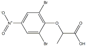 2-(2,6-dibromo-4-nitrophenoxy)propanoic acid