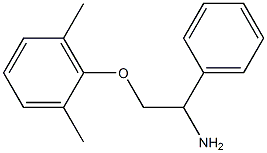 2-(2,6-dimethylphenoxy)-1-phenylethanamine Structure