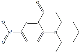 2-(2,6-dimethylpiperidin-1-yl)-5-nitrobenzaldehyde