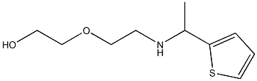 2-(2-{[1-(thiophen-2-yl)ethyl]amino}ethoxy)ethan-1-ol|