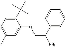 2-(2-amino-2-phenylethoxy)-1-tert-butyl-4-methylbenzene