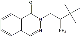 2-(2-amino-3,3-dimethylbutyl)phthalazin-1(2H)-one,,结构式